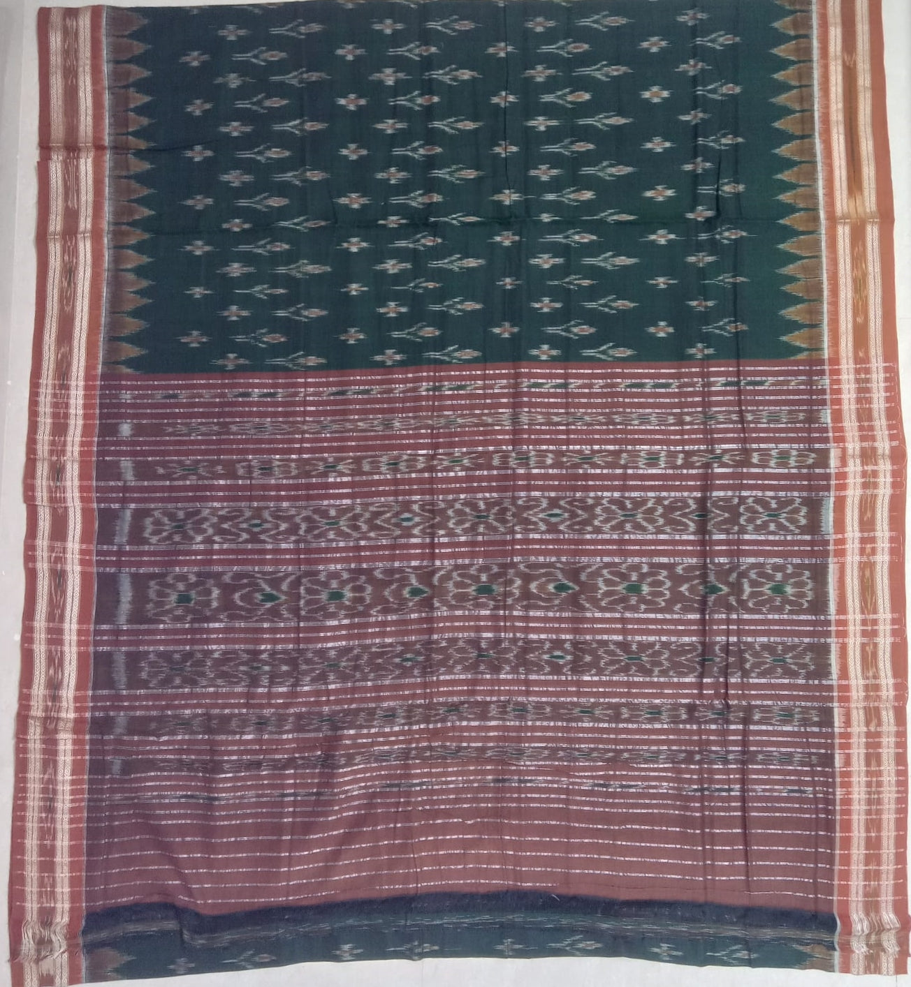 Odisha new weave handloom nuapatna pure cotton saree