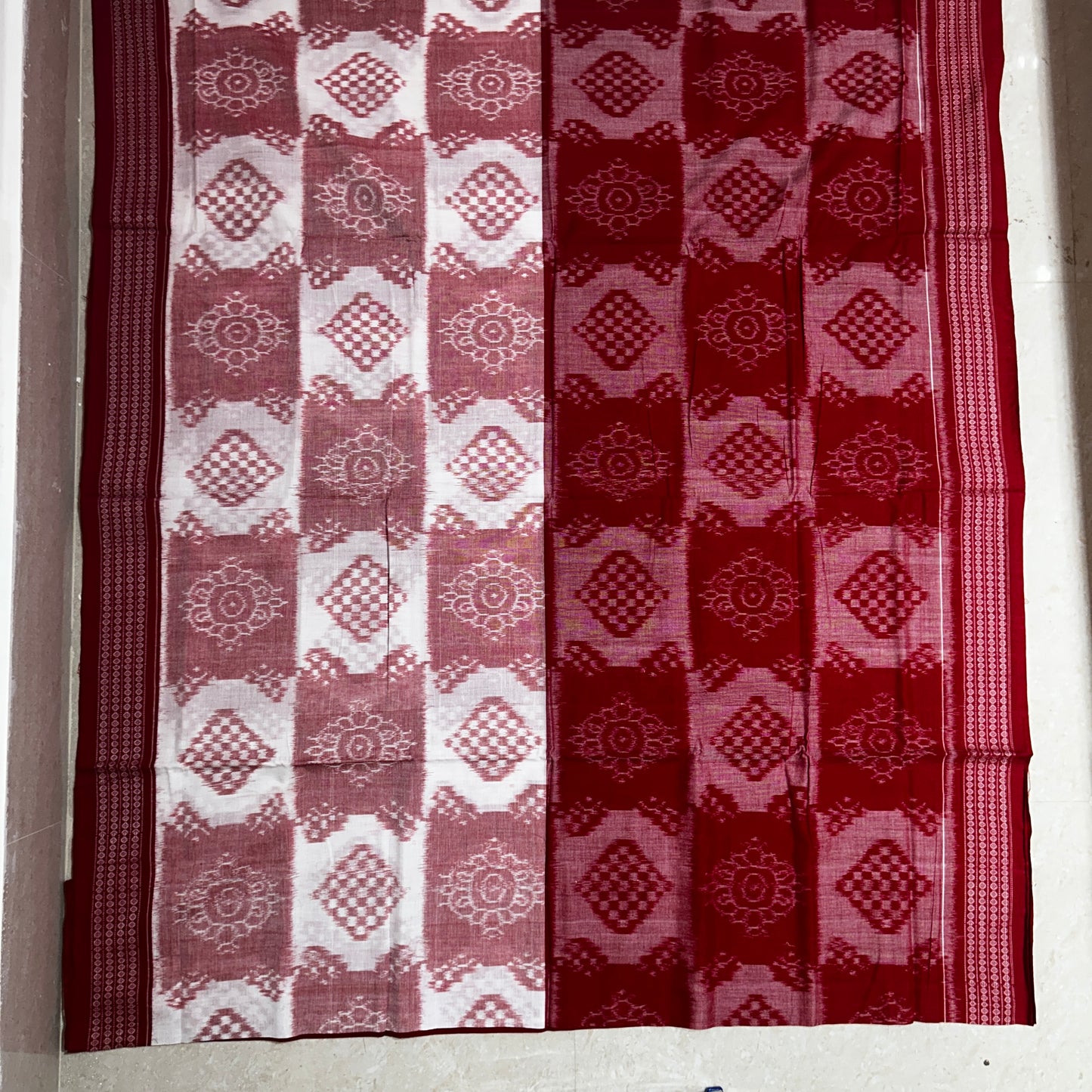 Odisha Handloom Pure Cotton sambalpuri design saree for mother