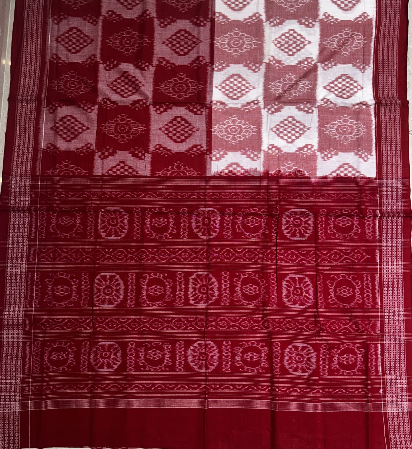 Odisha Handloom Pure Cotton sambalpuri design saree for mother