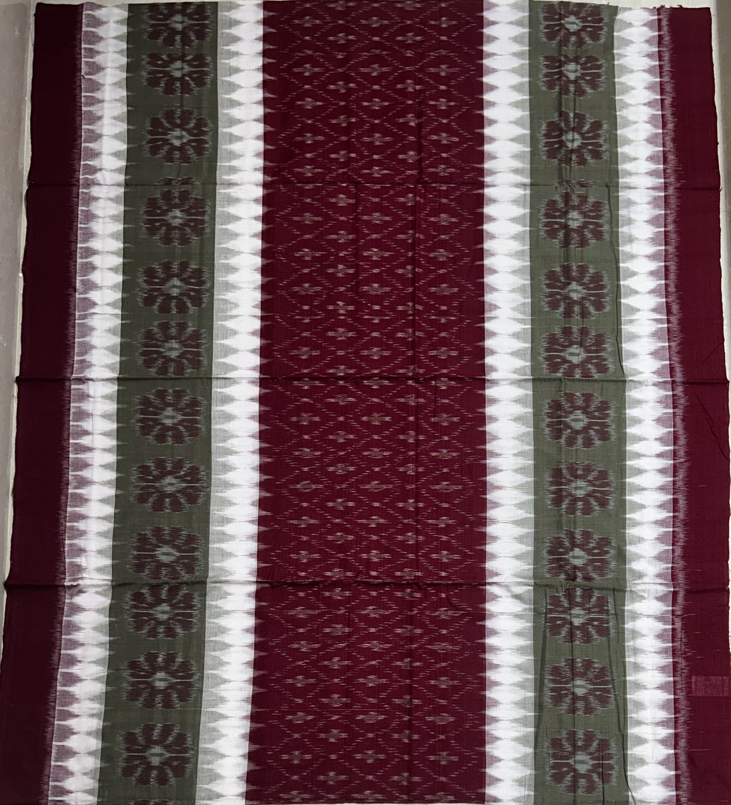 Odisha handloom floral cotton bandha nuapatna traditional handwoven saree