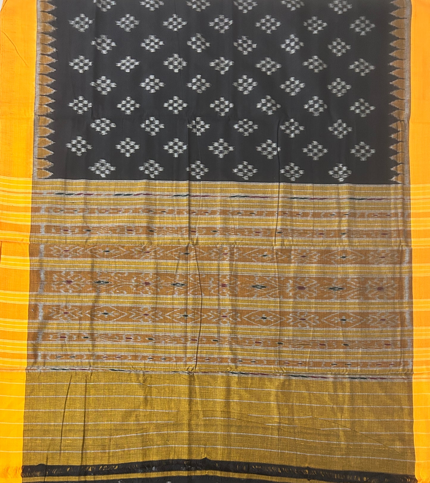 Maniabandhi Cotton Saree | Buy from Master Weavers from Odisha Handloom Collection