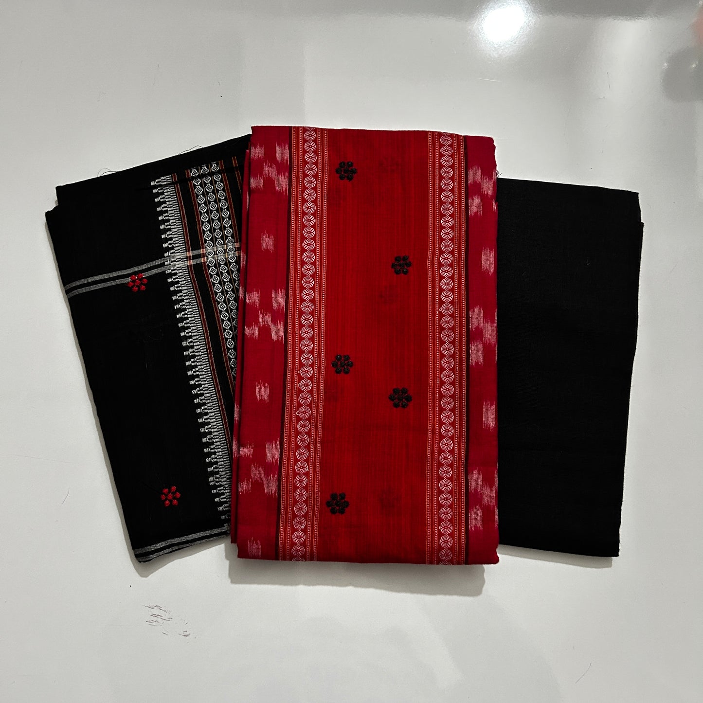 Odisha Handloom Unstitched Maniabandha cotton dress set for Doctors