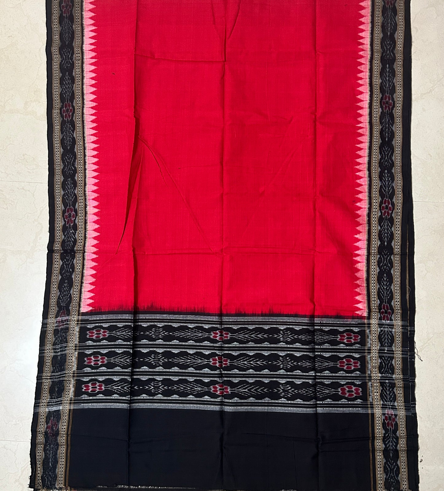 Odisha Handloom Pure cotton Sambalpuri ikat dupatta odni chunri for girls