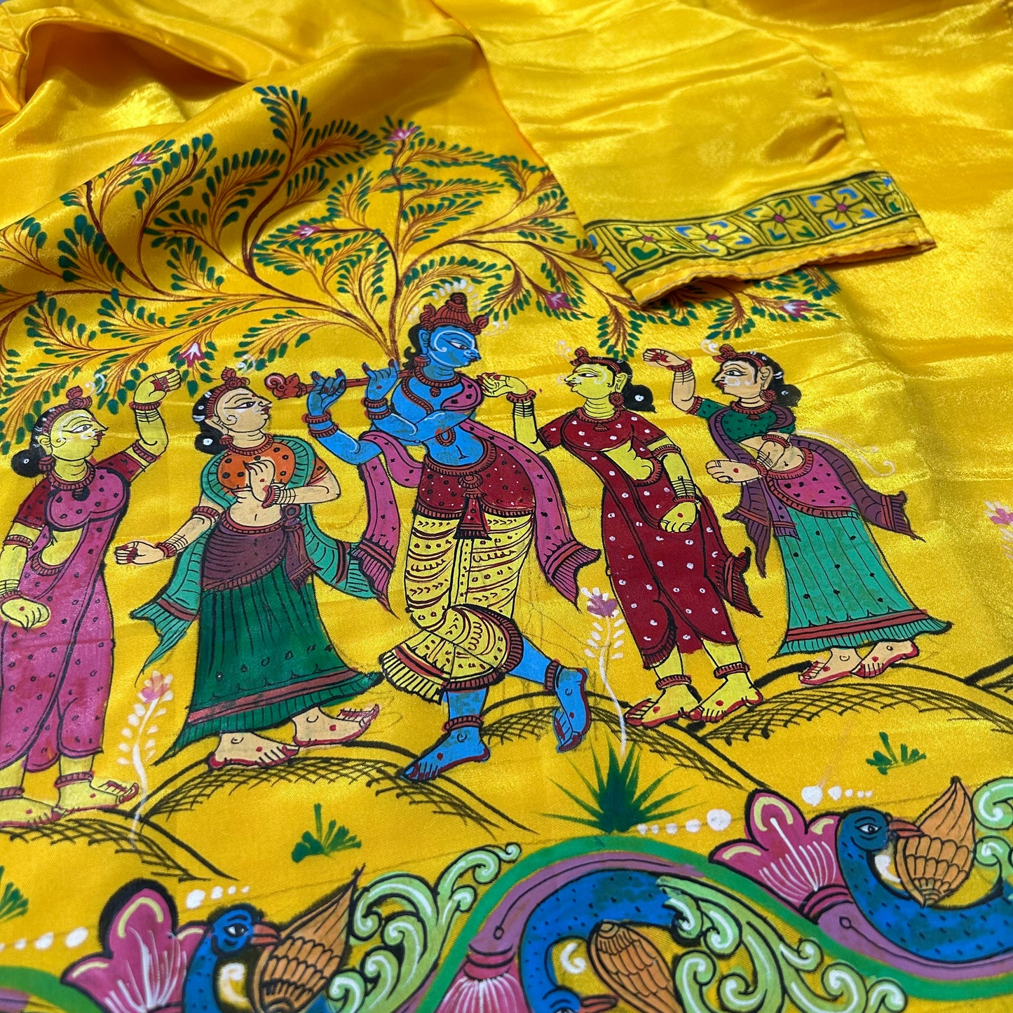 Odisha Handicraft Patachitra Painting Ladies Kurti