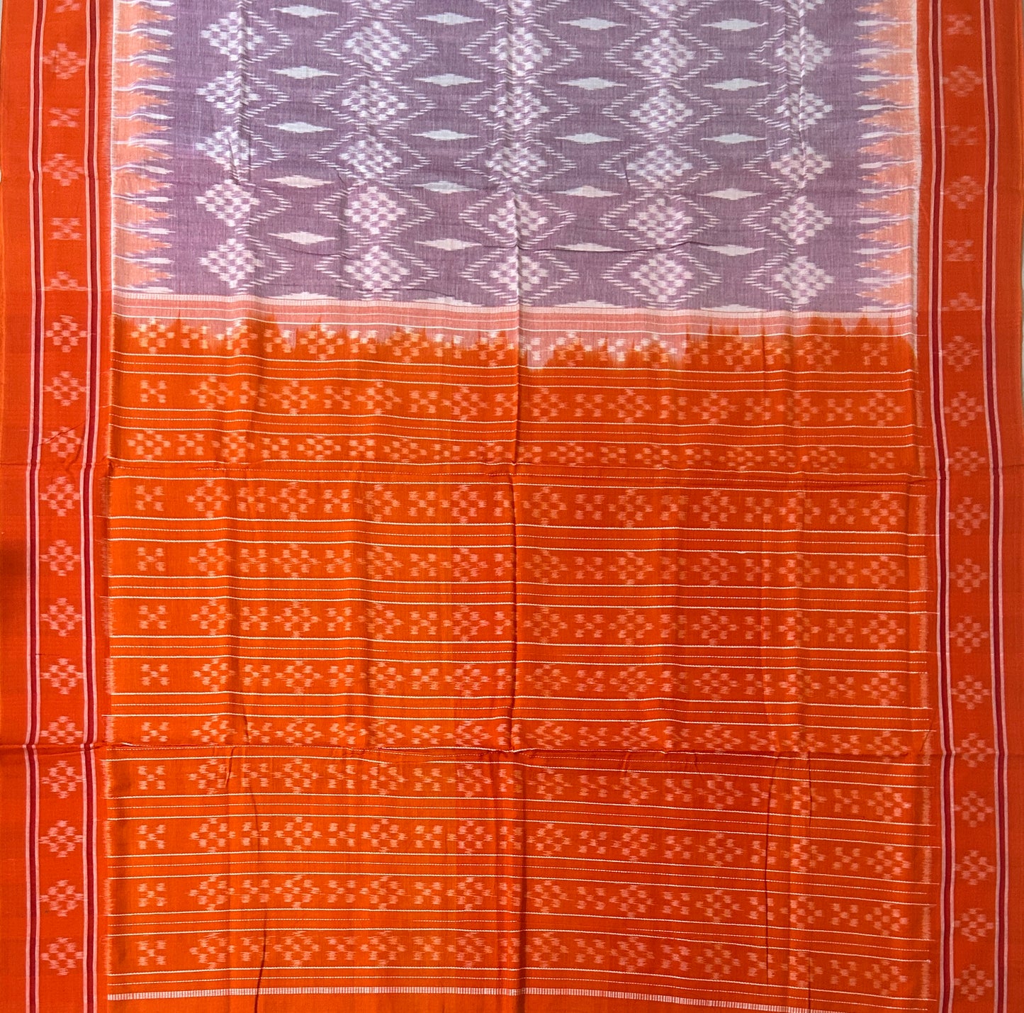 Buy Sambalpuri Ikat handloom Pure cotton multi color odisha bandha saree from Boudh