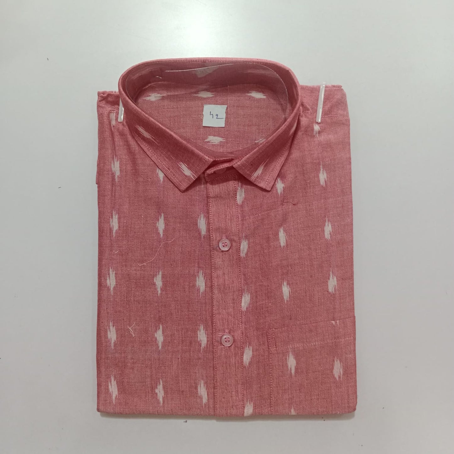 Odisha Handloom Ikat Cotton Pure Maniabandha Half Shirt | New Collection
