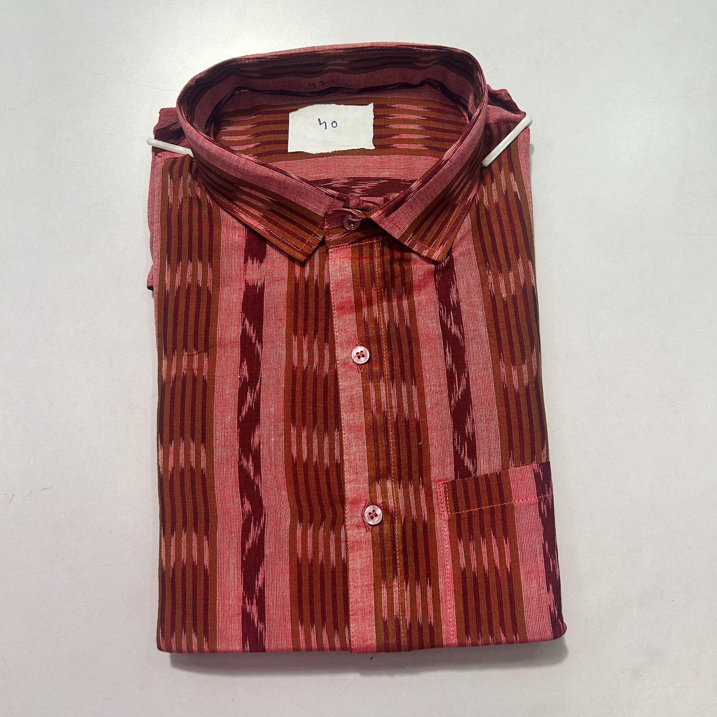 Odisha sambalpuri handloom cotton half shirt for traditional functions