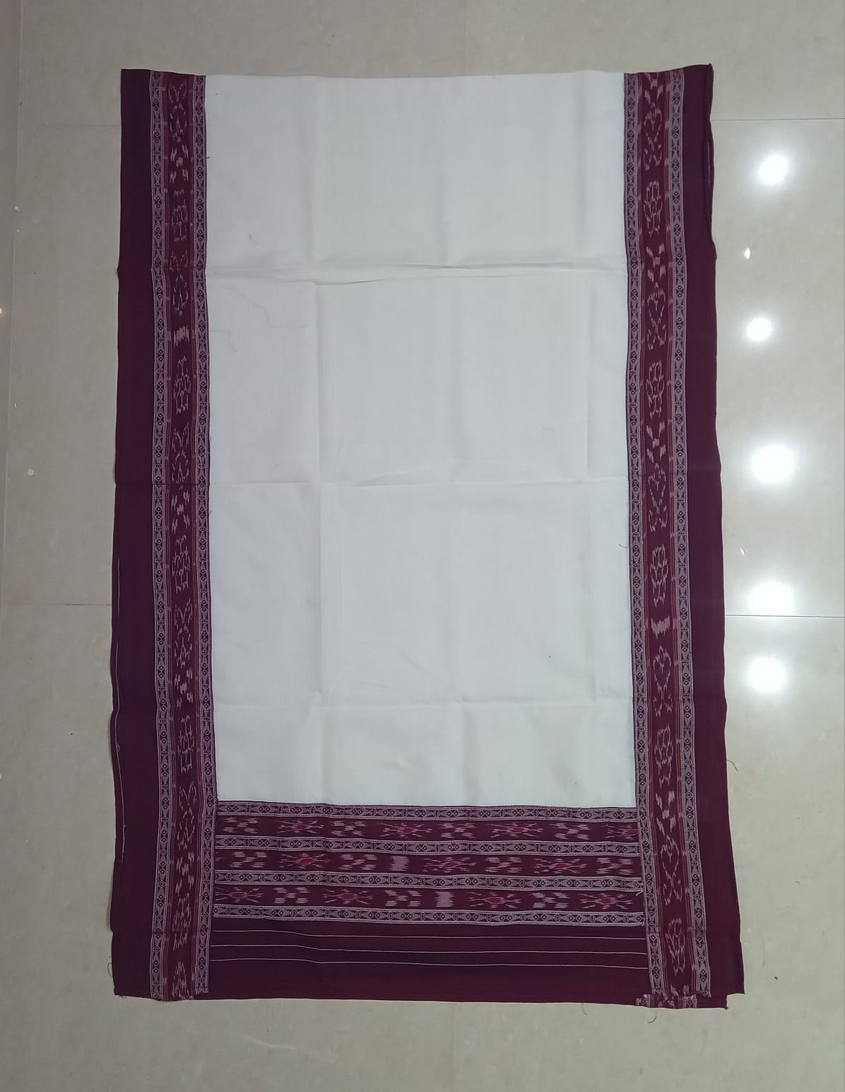 Exquisite Odisha Handloom nuapatna Cotton Dupatta - Ideal for Gifting