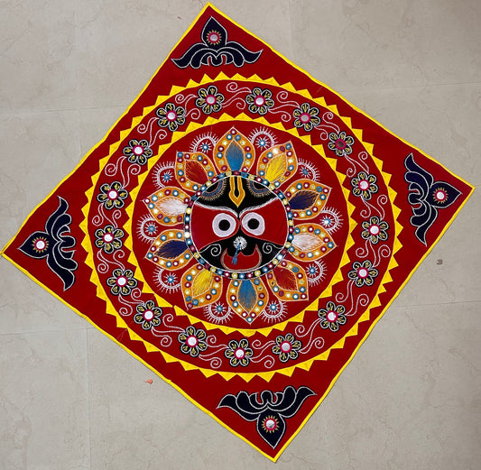 Odisha Handicraft Pipili Applique work new design chandua for home