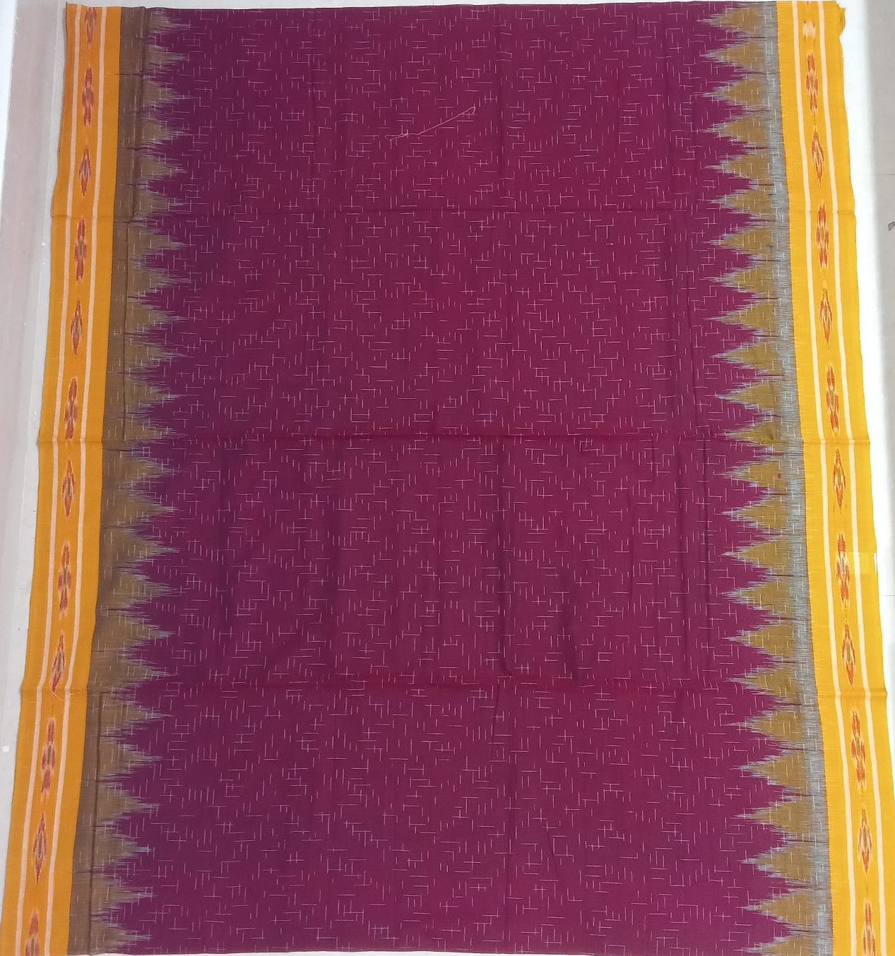 Odisha Ikat bandha work Nuapatna handloom jharana cotton saree for Aunty