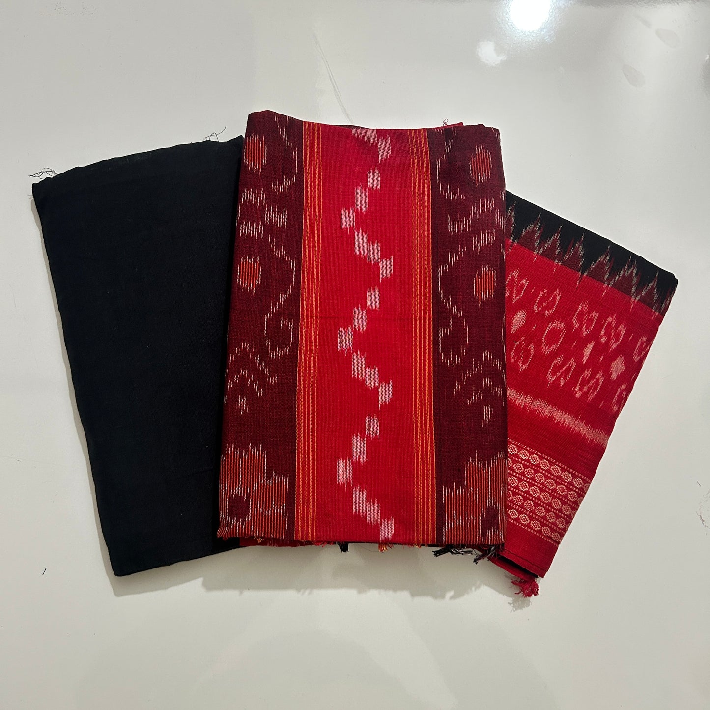 Odisha handloom ikat pasapalli ladies dress set for women