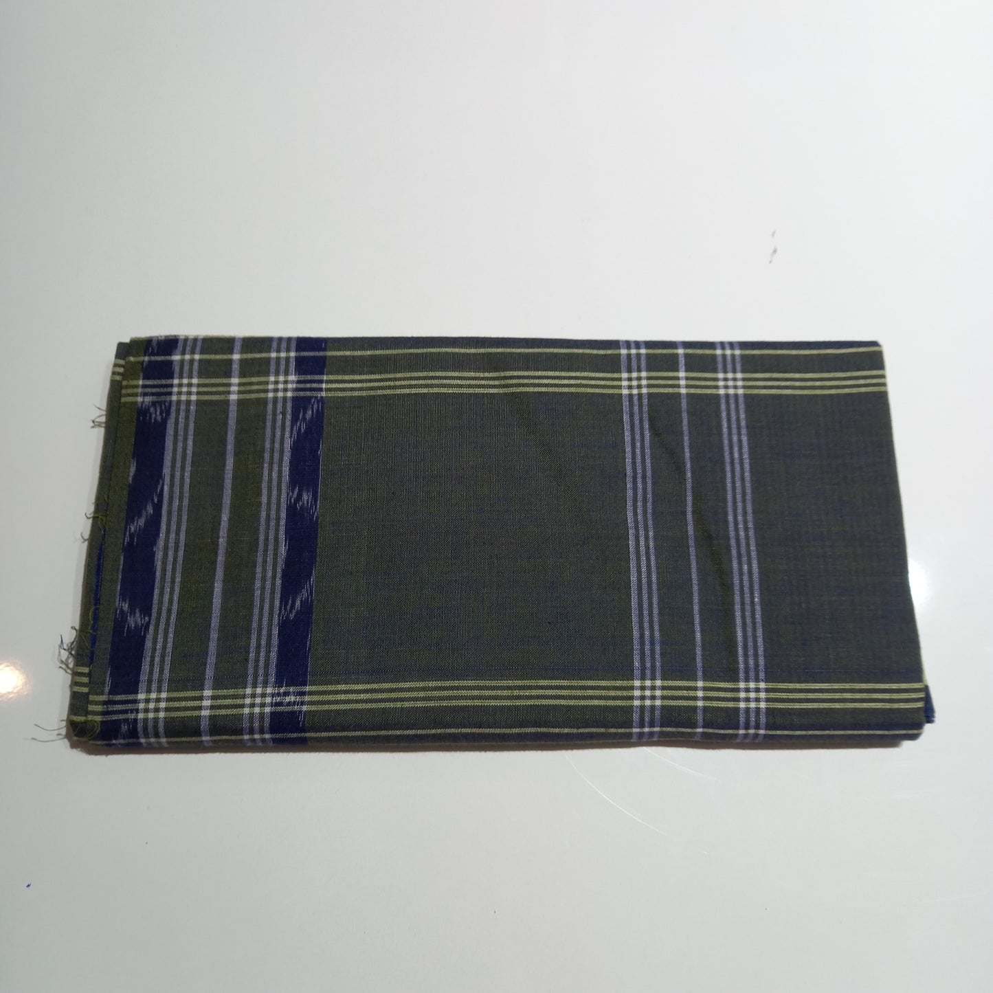 Buy Pure Sambalpuri Cotton Lungi directly from odisha handloom weavers of Barpali