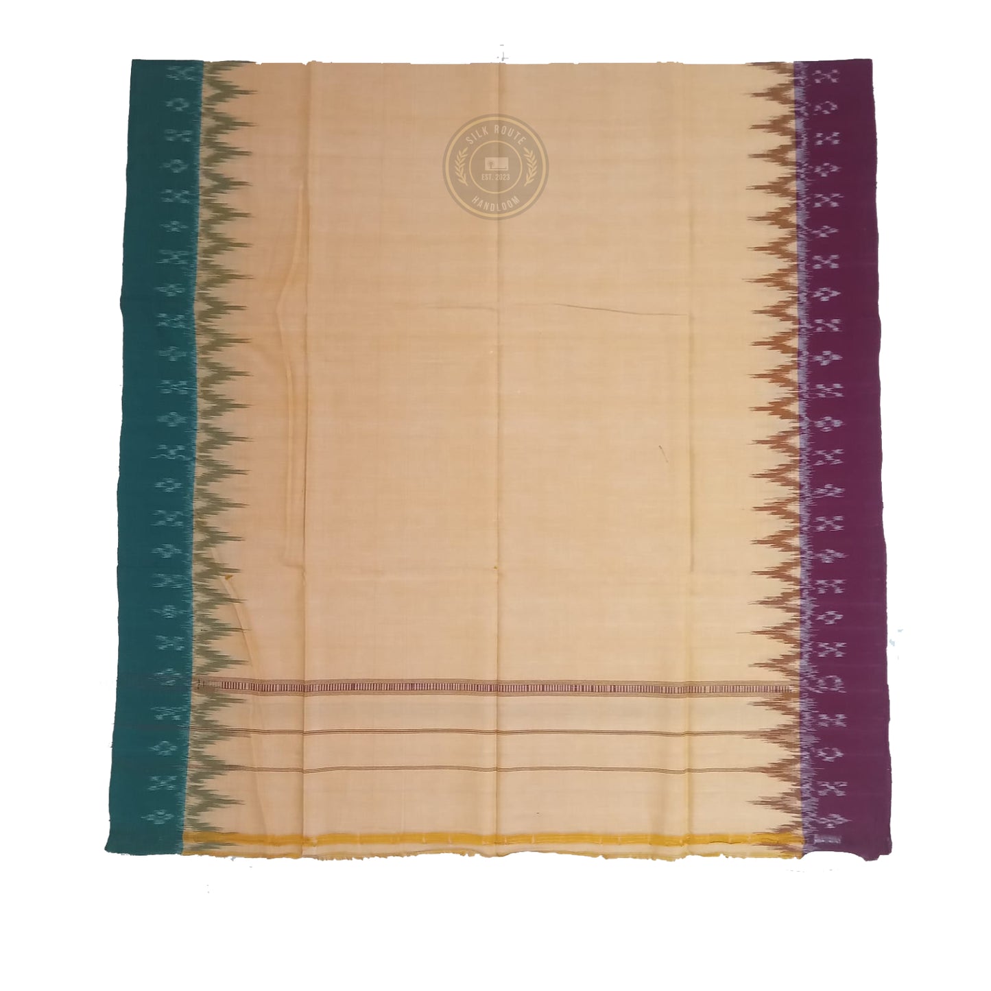 Traditional Odisha handloom cotton Gamucha towel from Nuapatna, soft and durable—ideal for men for daily use and worship.
