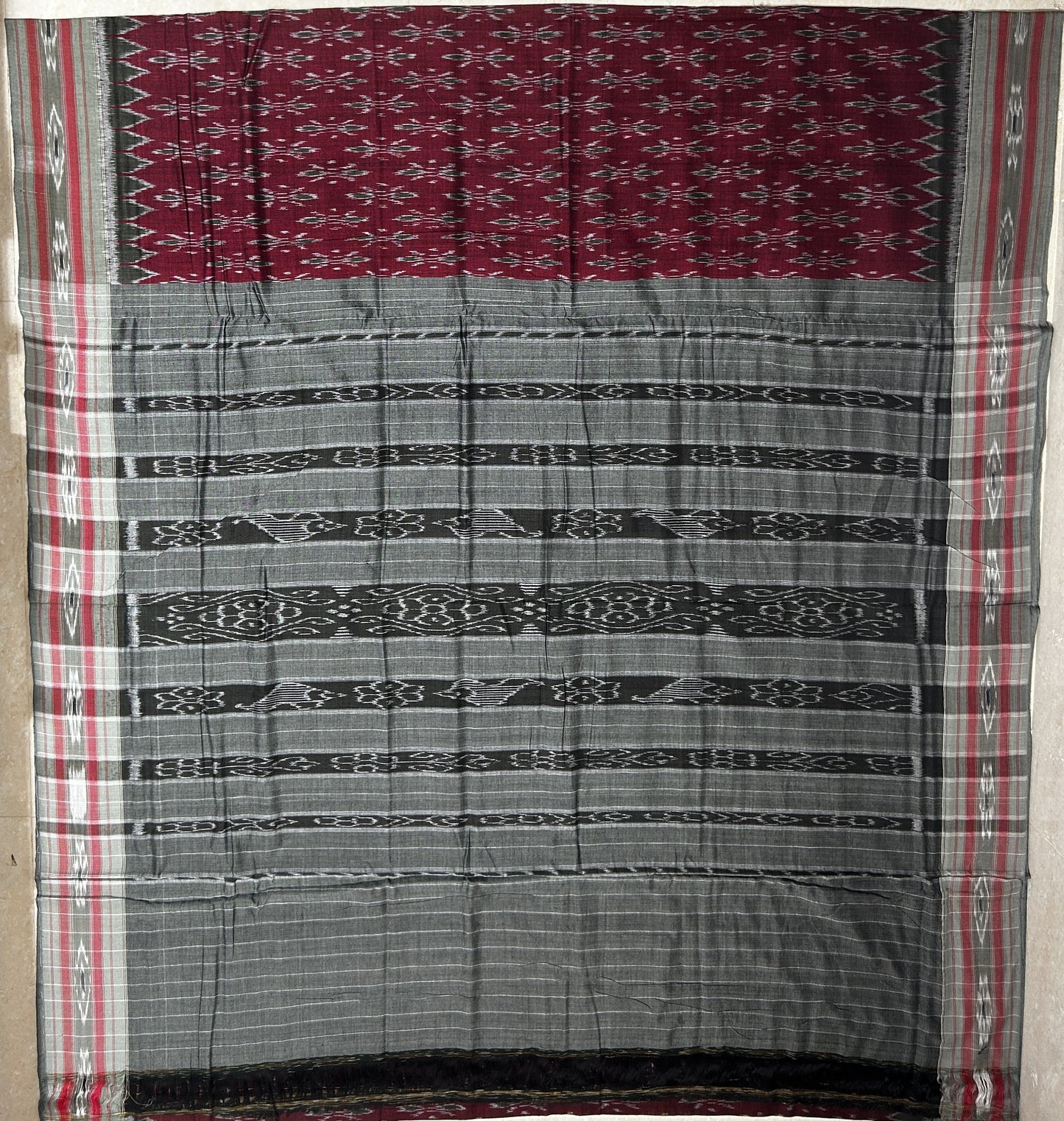 Buy Cheap cotton handloom Odisha Saree from nuapatna for daily use