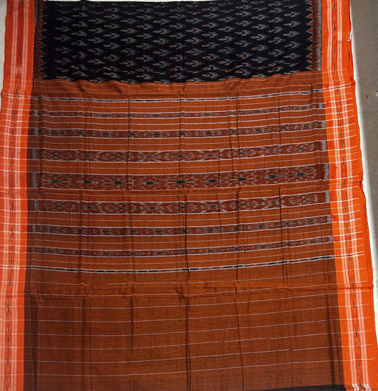 Odisha Handloom Sambalpuri Border Pasapalli Cotton saree