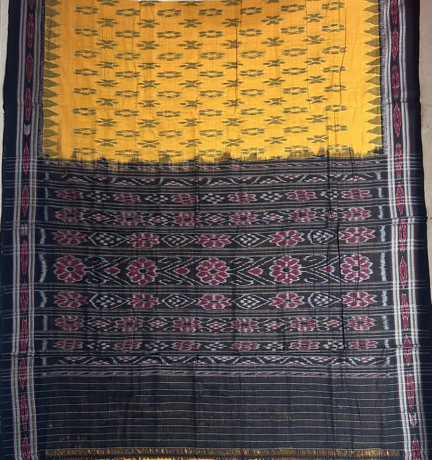 Odisha new weave handloom nuapatna pure cotton saree