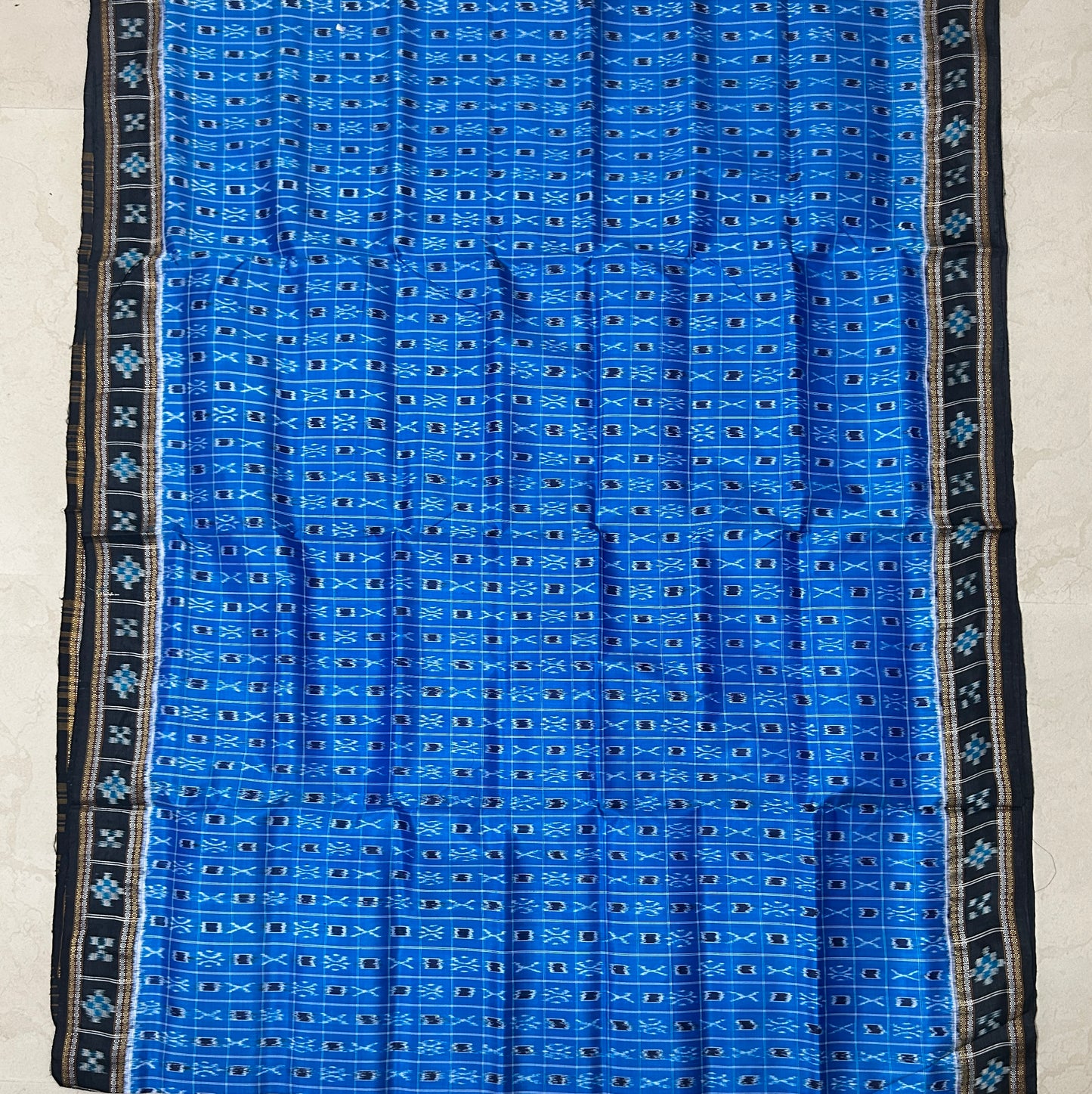 Odisha Handloom Ikkat khandua silk pure pata saree from nuapatna