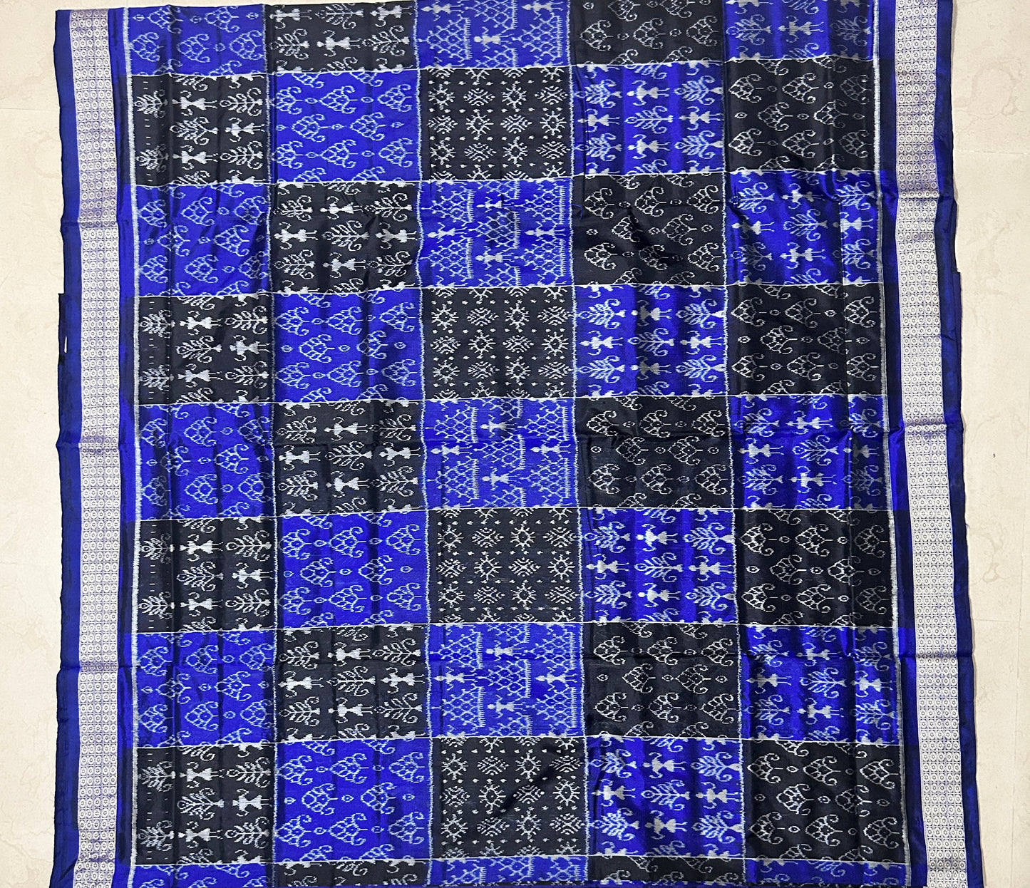 Original Sambalpuri bandha Saree : Odisha handloom Silk Saree for Casual College Wear