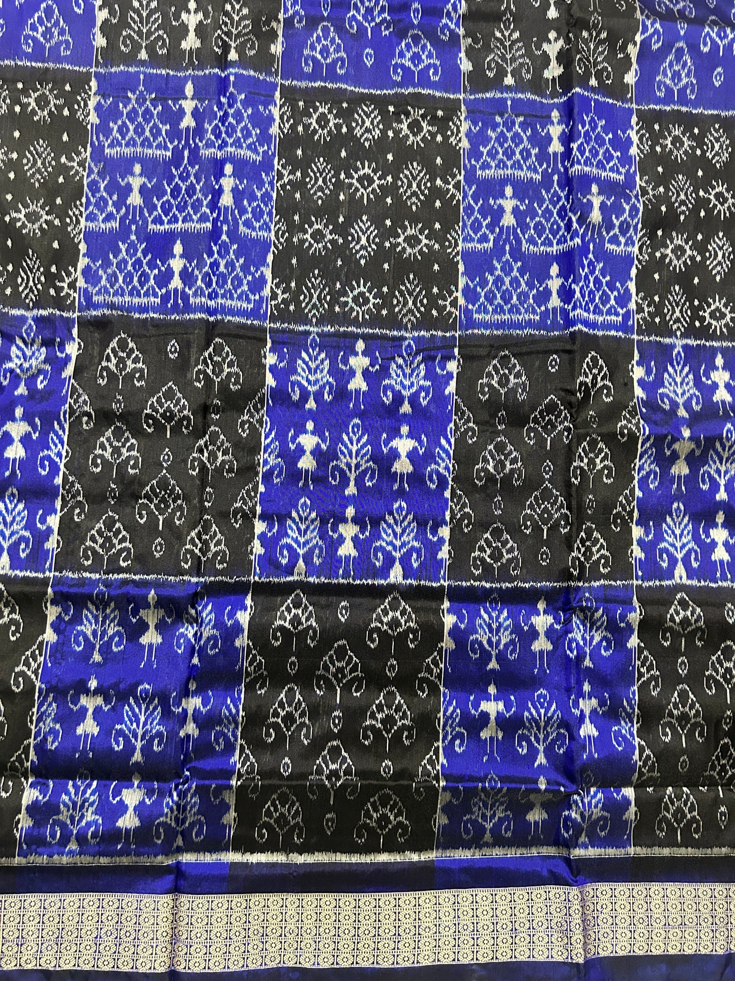 Original Sambalpuri bandha Saree : Odisha handloom Silk Saree for Casual College Wear