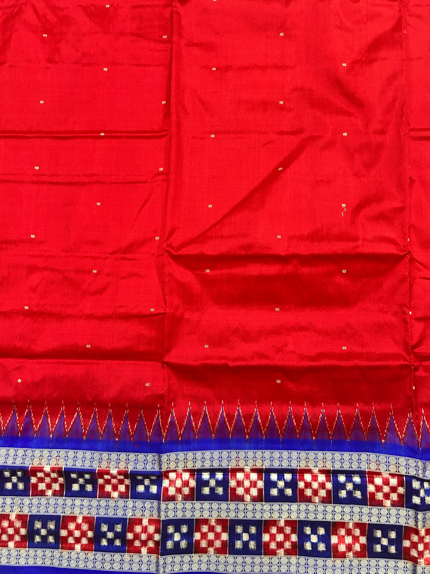 Buy authentic sambalpuri pasapalli ikat silk saree from sonepur with Silkmark | Odisha handloom