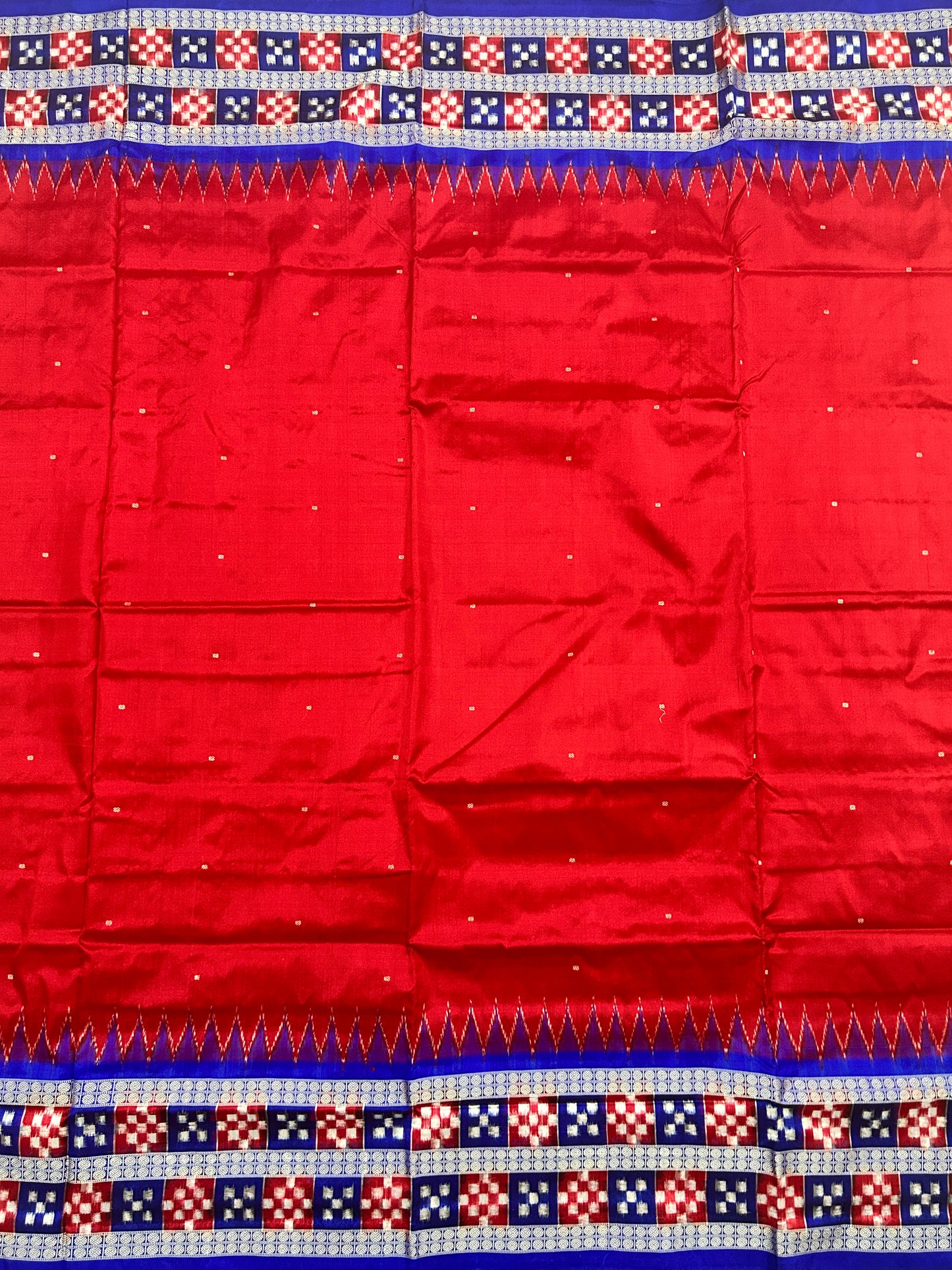 Buy authentic sambalpuri pasapalli ikat silk saree from sonepur with Silkmark | Odisha handloom