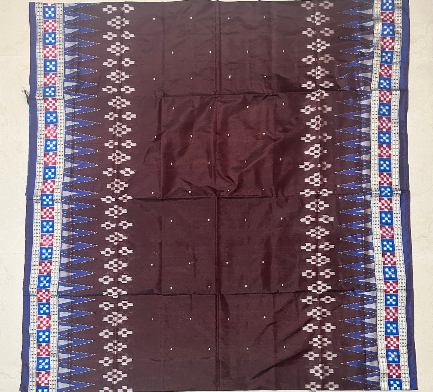 Odisha handloom Sambalpuri ikat design bandha work pure silk saree for Party