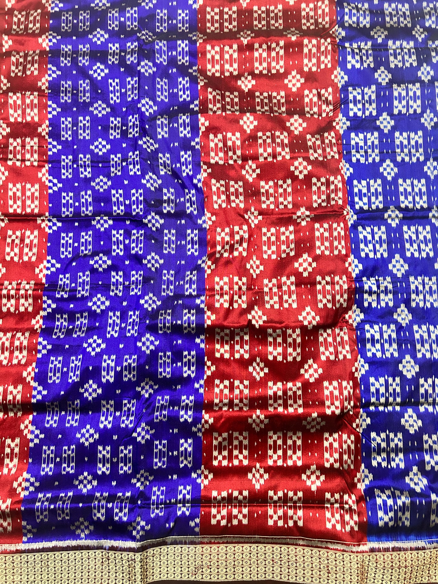 Buy Odisha Sambalpuri Handloom Silk Pasapalli design Saree from Bargarh