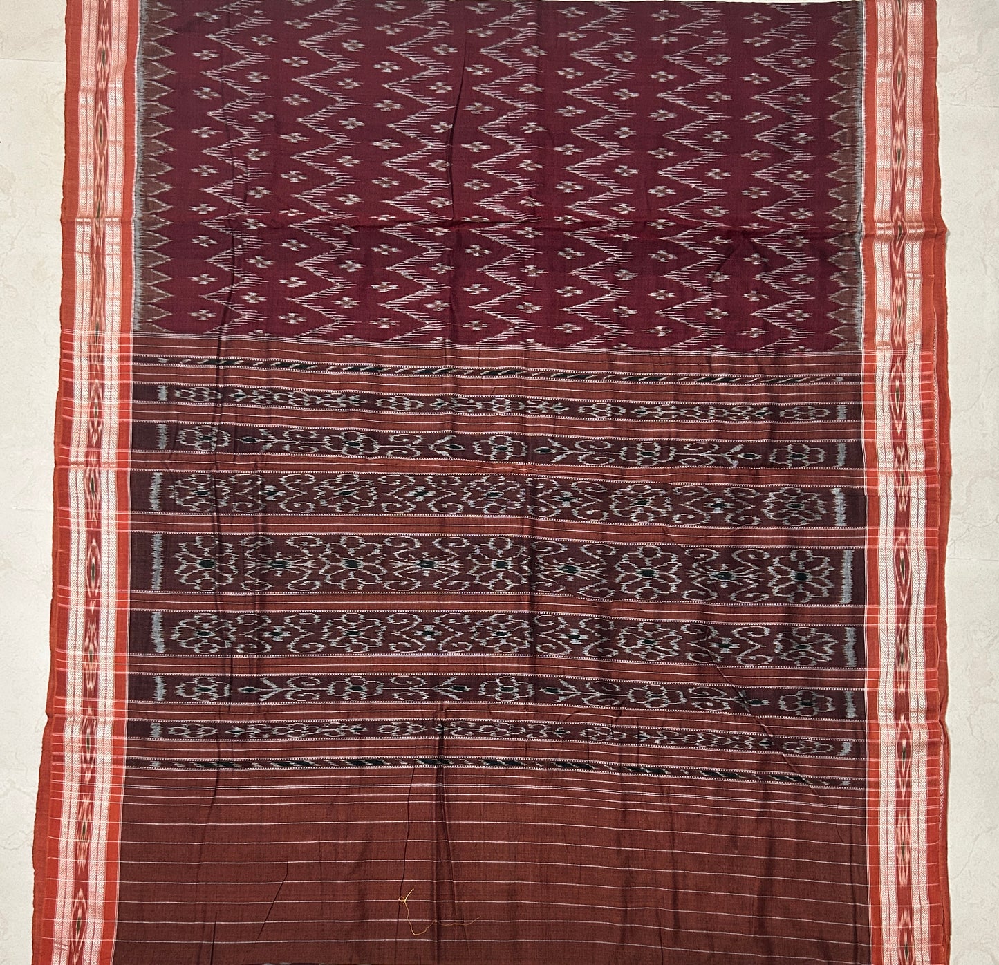 Odisha Handloom New Design Special Nuapatna body bandha Pure tradtional cotton saree