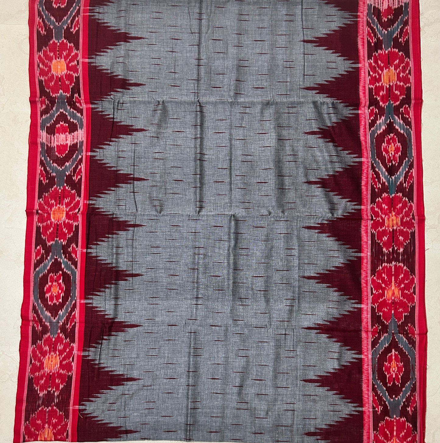 Odisha Handloom Maniabandha Pure ikkat Cotton saree for daily wear