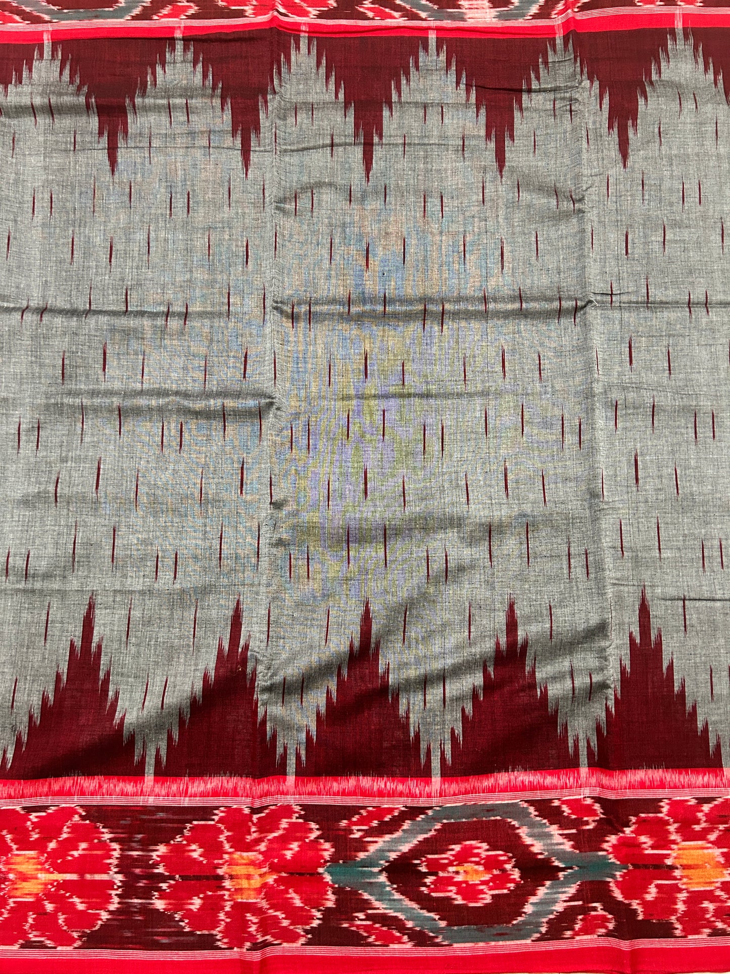 Odisha Handloom Maniabandha Pure ikkat Cotton saree for daily wear