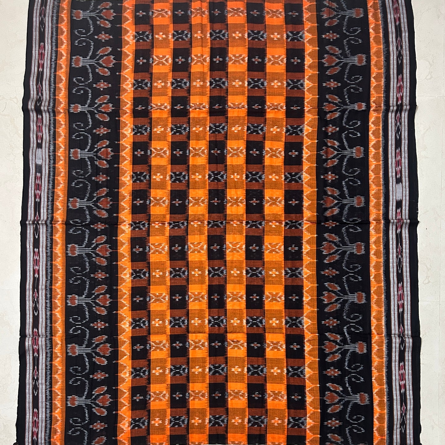 Odisha Maniabandha ikat cotton Handloom pure cotton saree for mother