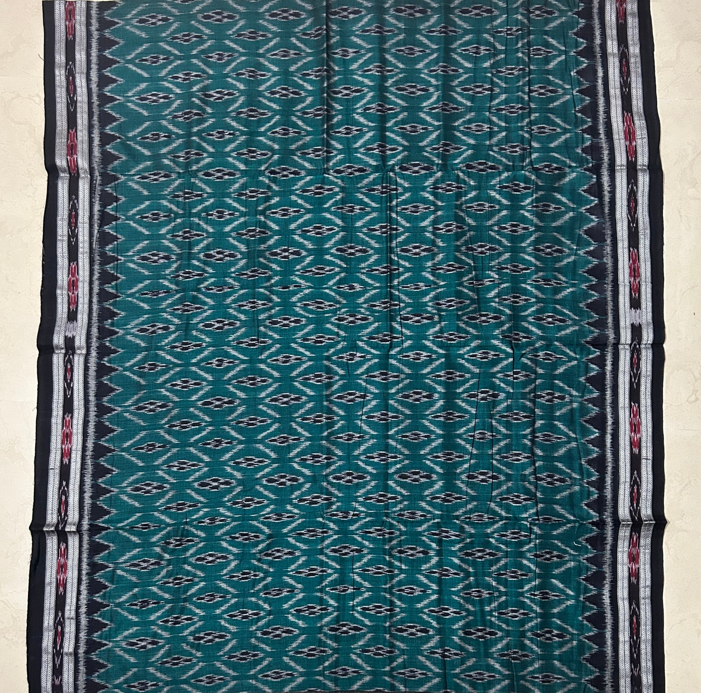 Odisha Ikkat Cotton Nuapatna Famous handloom Saree with special motifs