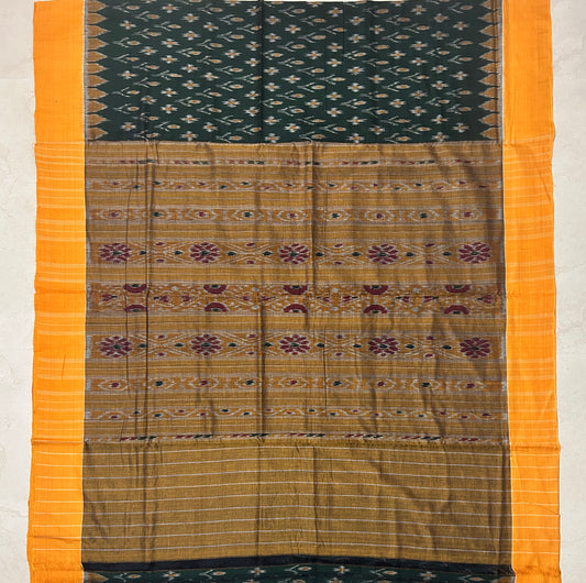 Odisha Nuapatna Handloom Ikkat Cotton Saree with new design for mother