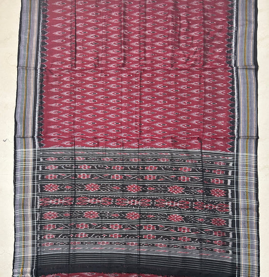 Odisha Ikat design maniabandha handloom handwoven cotton saree