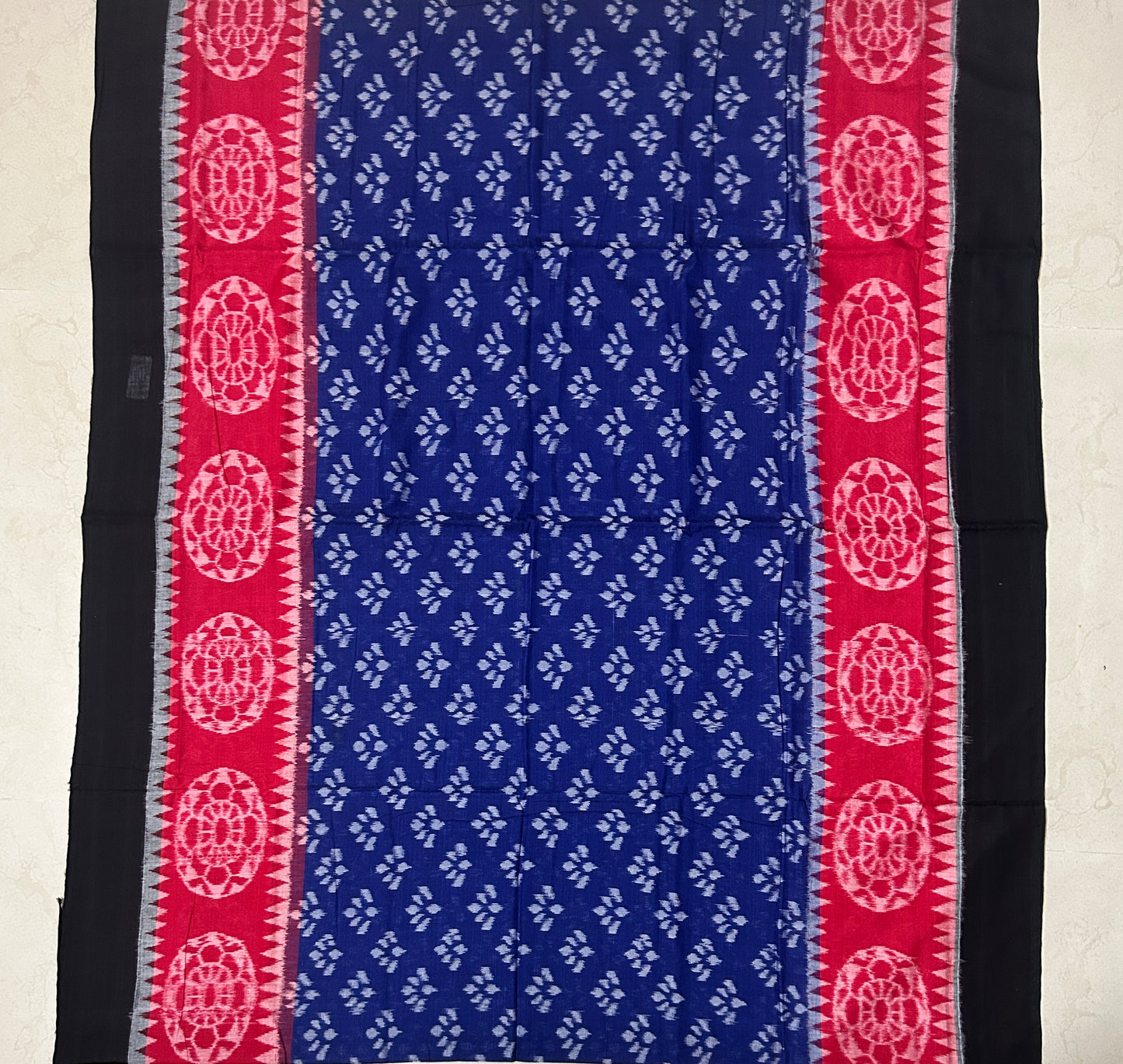 Odisha Handloom Sambalpuri design Pure Cotton Saree for Office Wear
