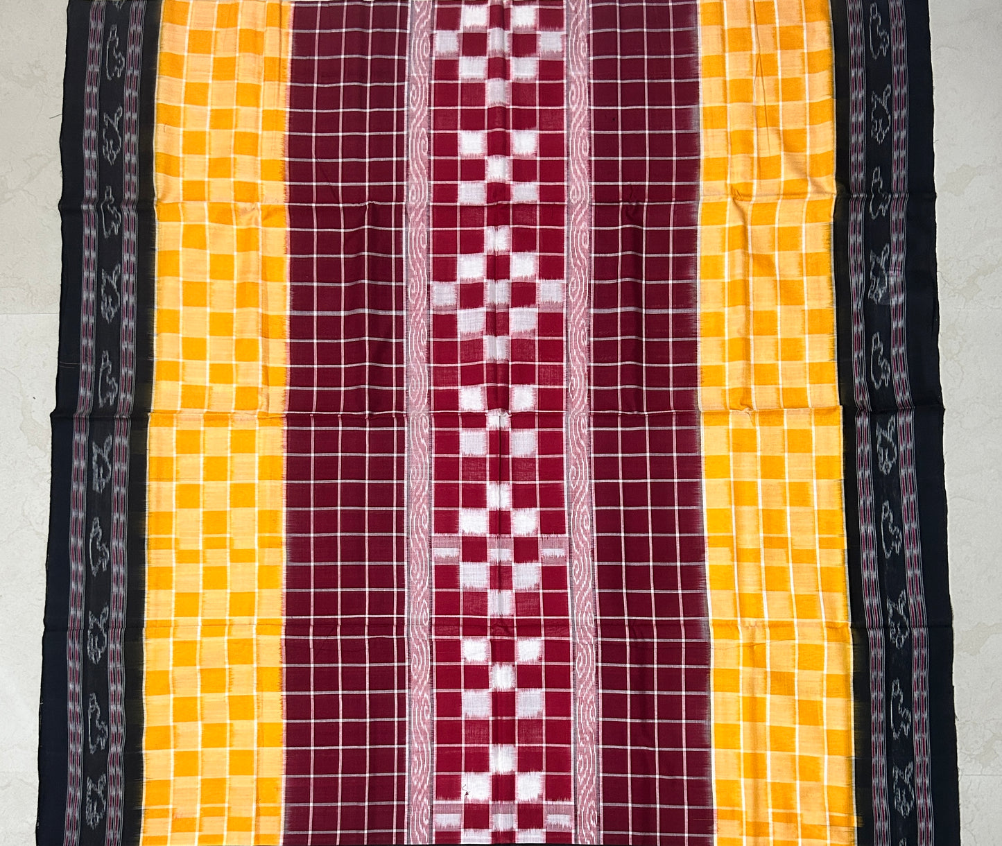 Odisha Handloom handwoven traditional ethnic sambalpuri pasapalli heritage design cotton saree