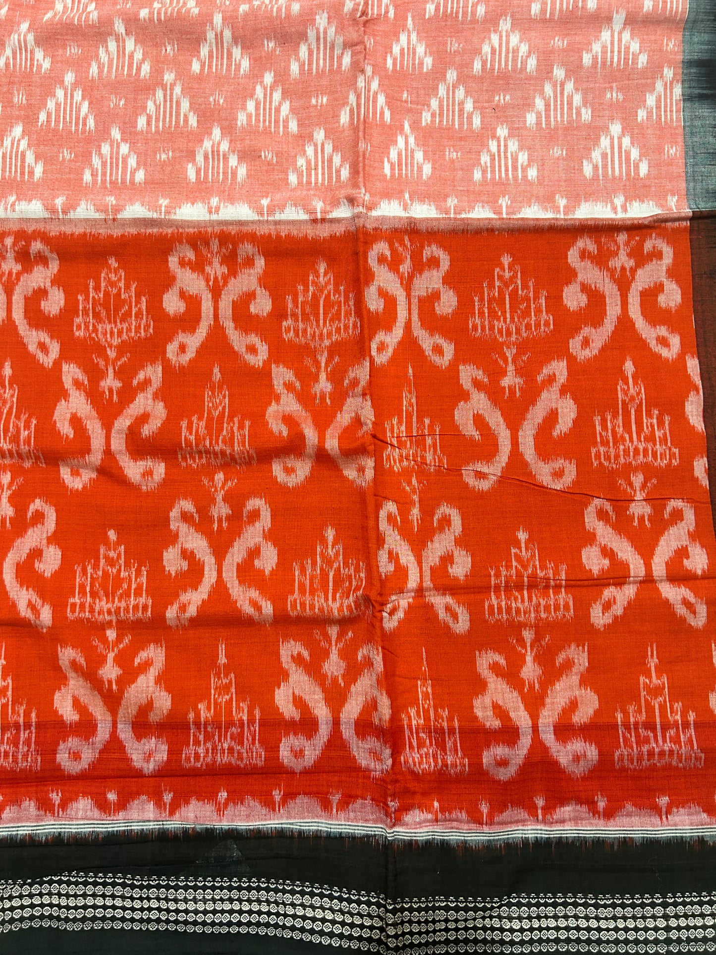 Odisha handloom Sambalpuri Sonepur design bandha cotton saree
