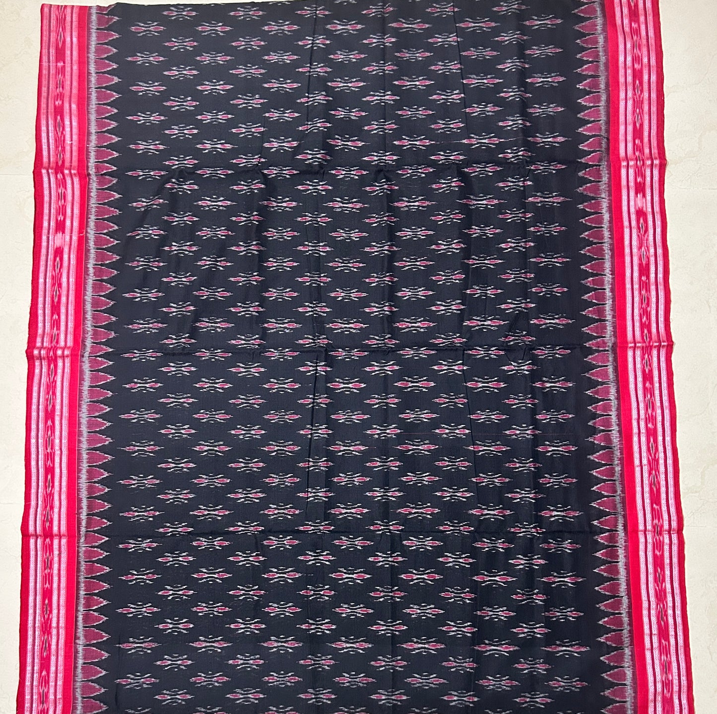 Odisha Handloom Pure Cotton Ikat Nuapatna New Design Saree for Office