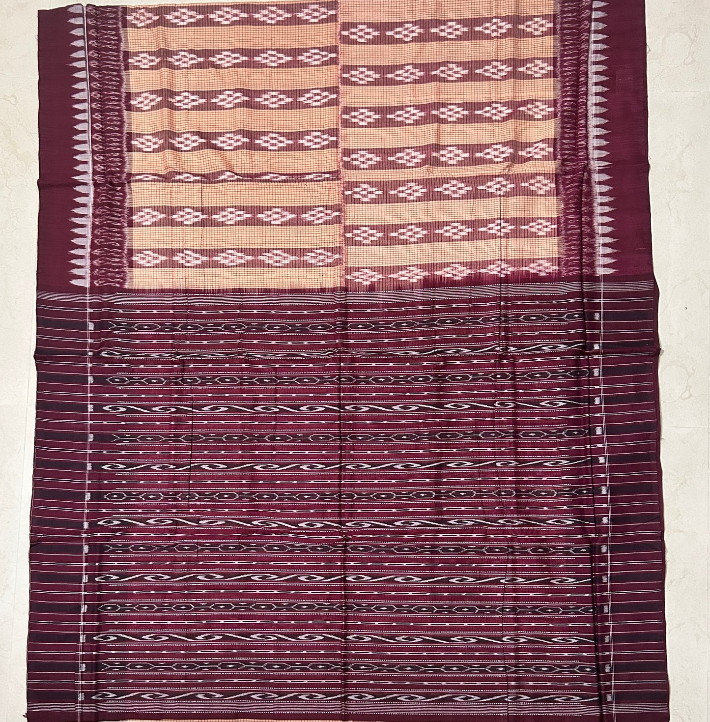 Odisha bargarh handloom bandha multicolor designs cotton saree