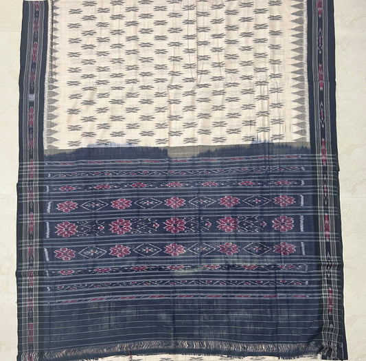 Odisha Nuapatna Weaver's design | Body bandha Cotton handloom Saree for women