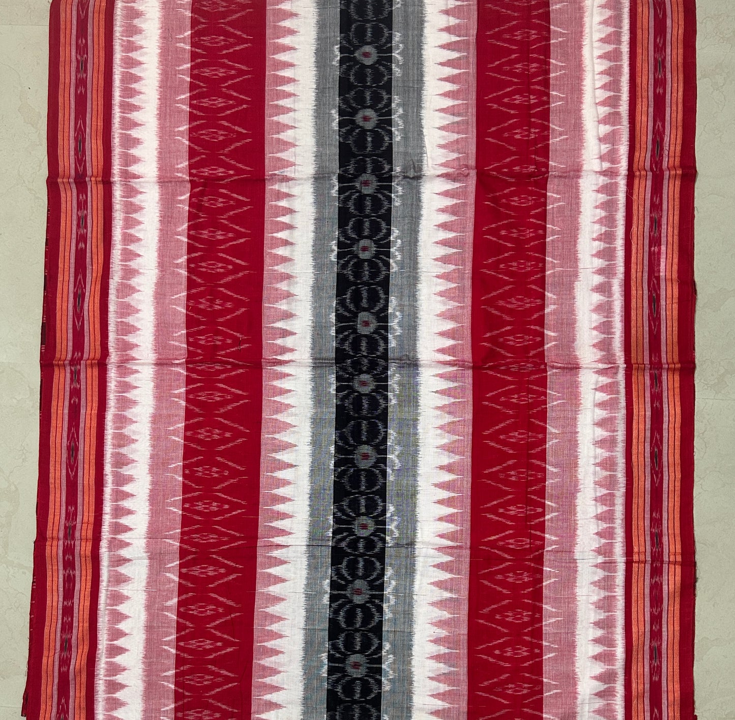 Odisha Handloom bandha design maniabandha pure cotton saree for online shopping