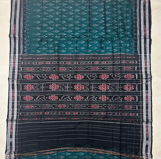 Odisha handloom Ikkat patterns nuapatna pure cotton saree