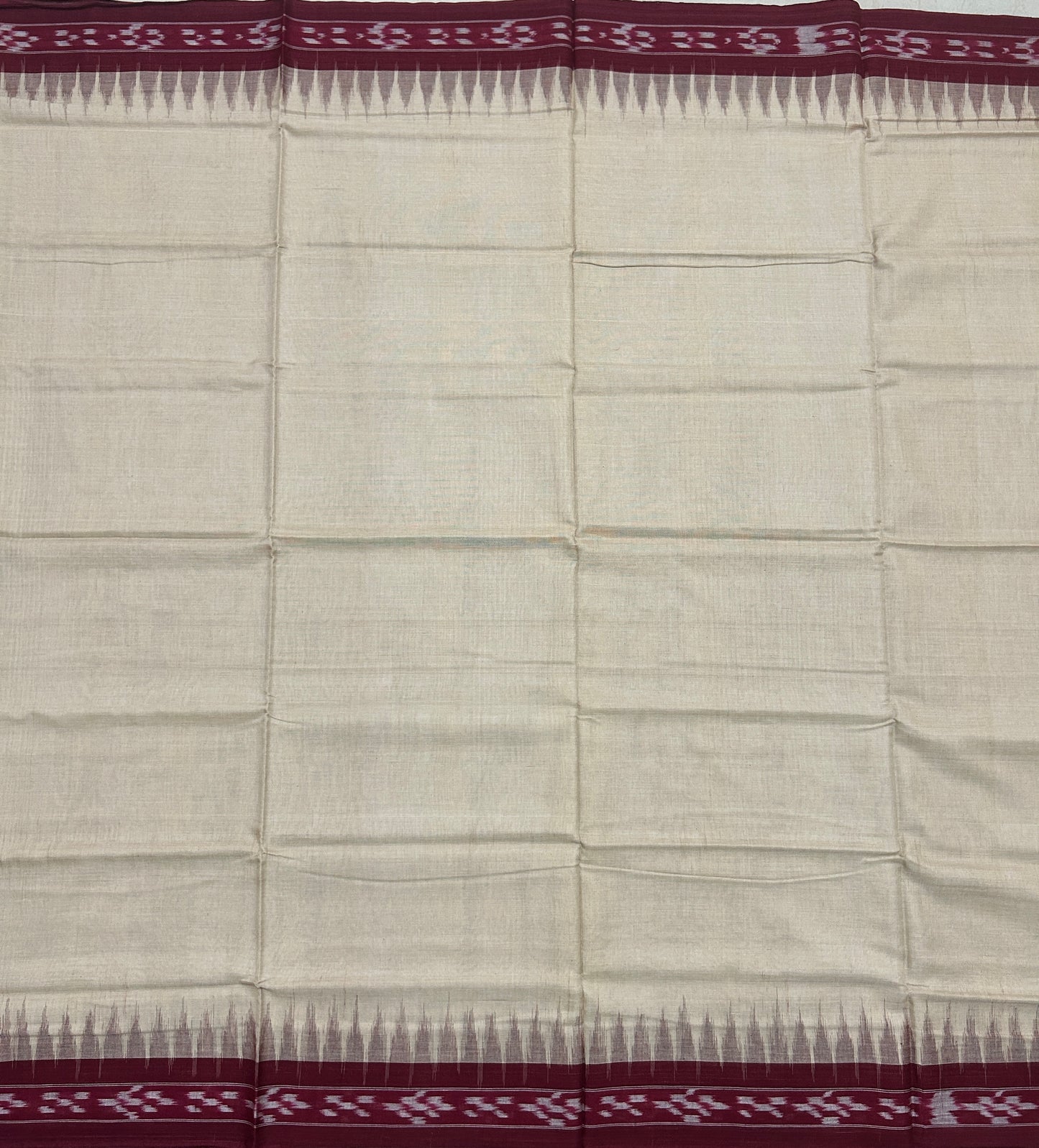 Odisha Handloom Sambalpuri bandha plain caslal abhimanpur cotton saree