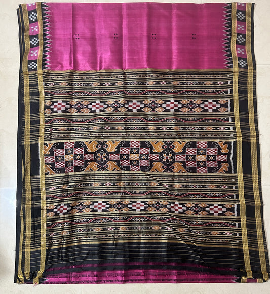 Odisha Handloom Nuapatna Pure Silk Famous Saree from unique collection
