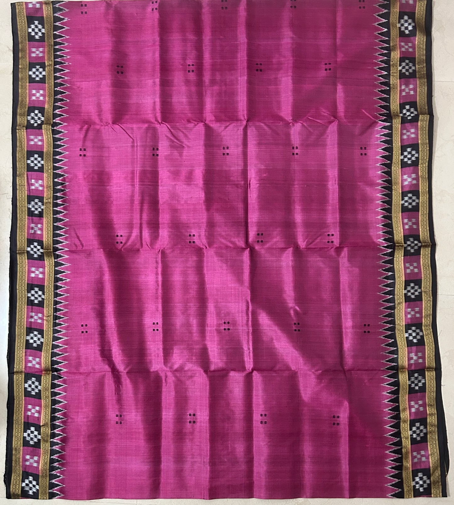 Odisha Handloom Nuapatna Pure Silk Famous Saree from unique collection