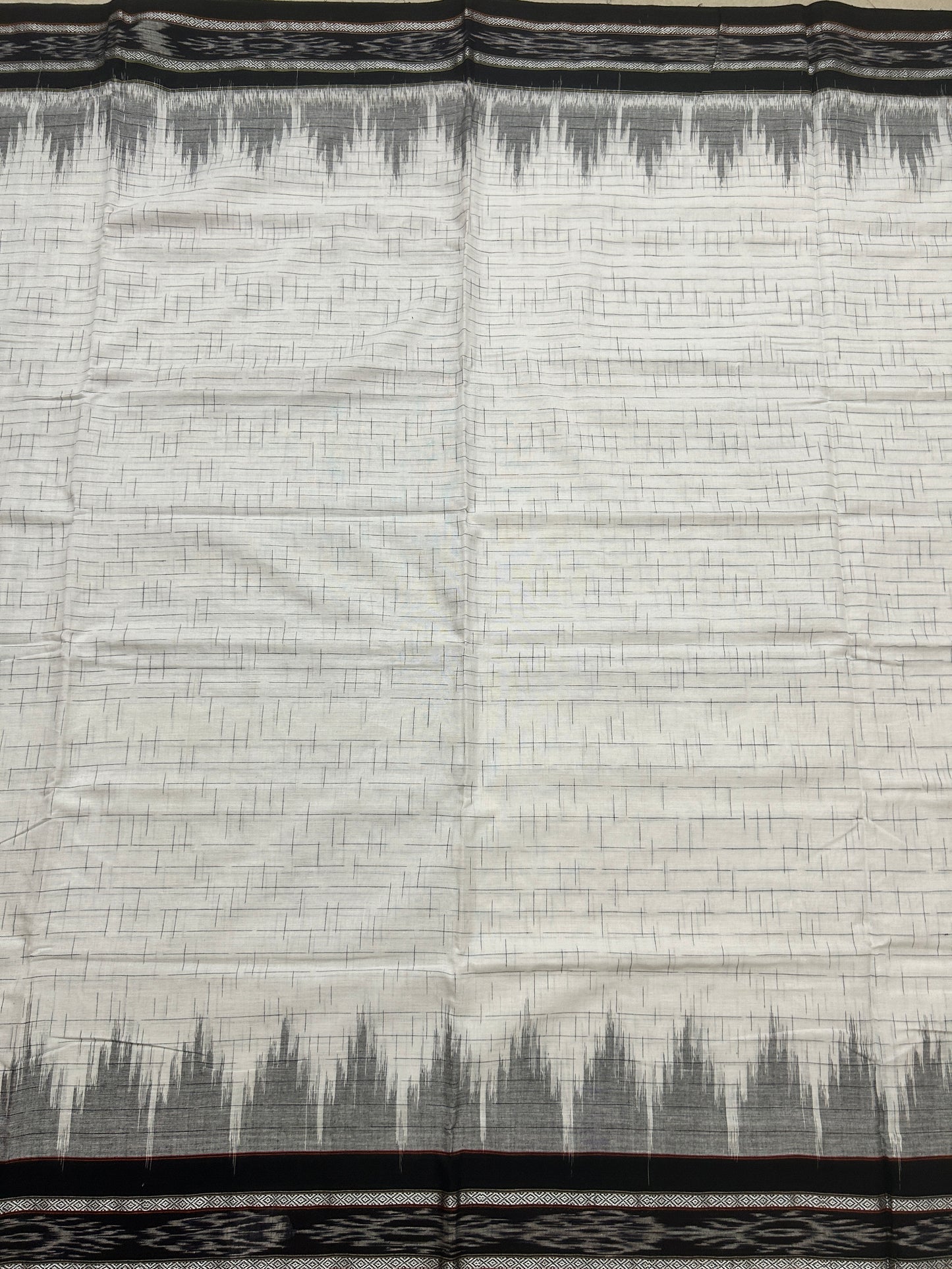 Odisha maniabandha handloom ikat jharana cotton saree for casual wear