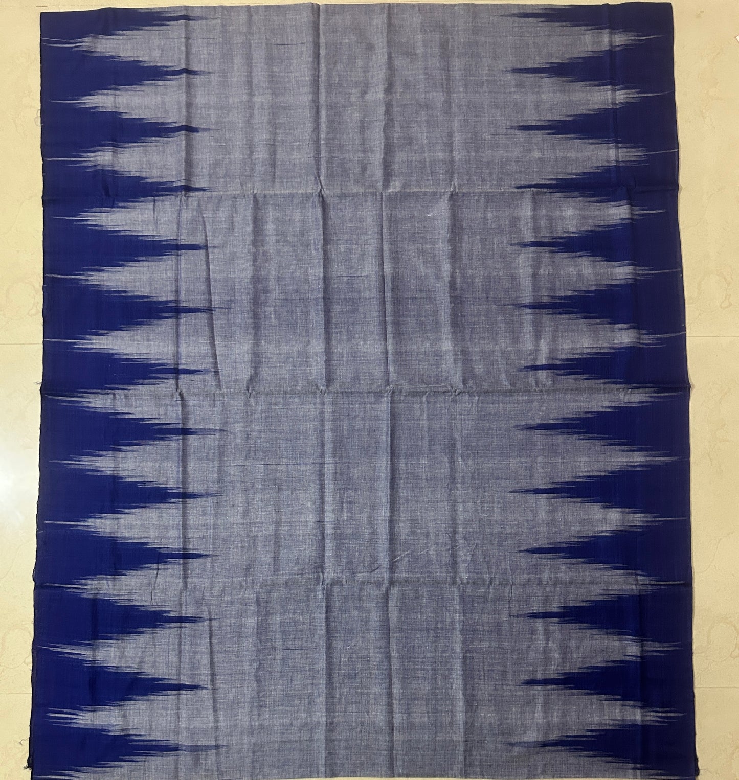 Exquisite intricately woven odisha handloom motifs Ikat weave Cotton Kargil saree