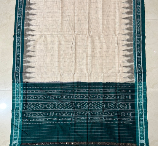 Odisha handloom maniabandha bandha design jharana cotton saree for sister in law