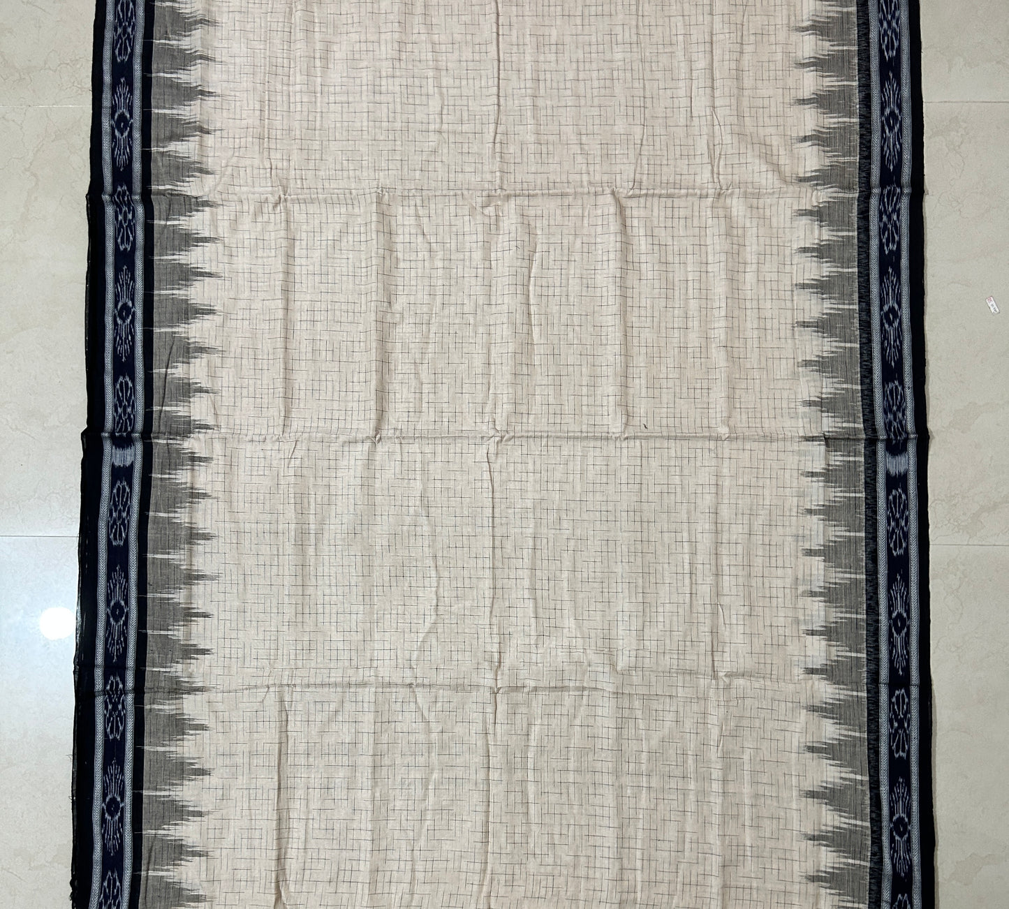 Odisha Handloom Pure cotton jharana bandha saree for gifting