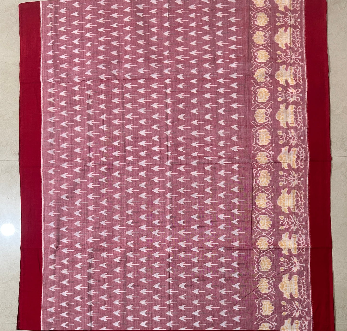 Odisha Handloom Sambalpuri Bomkai embroidery Design cotton sarees